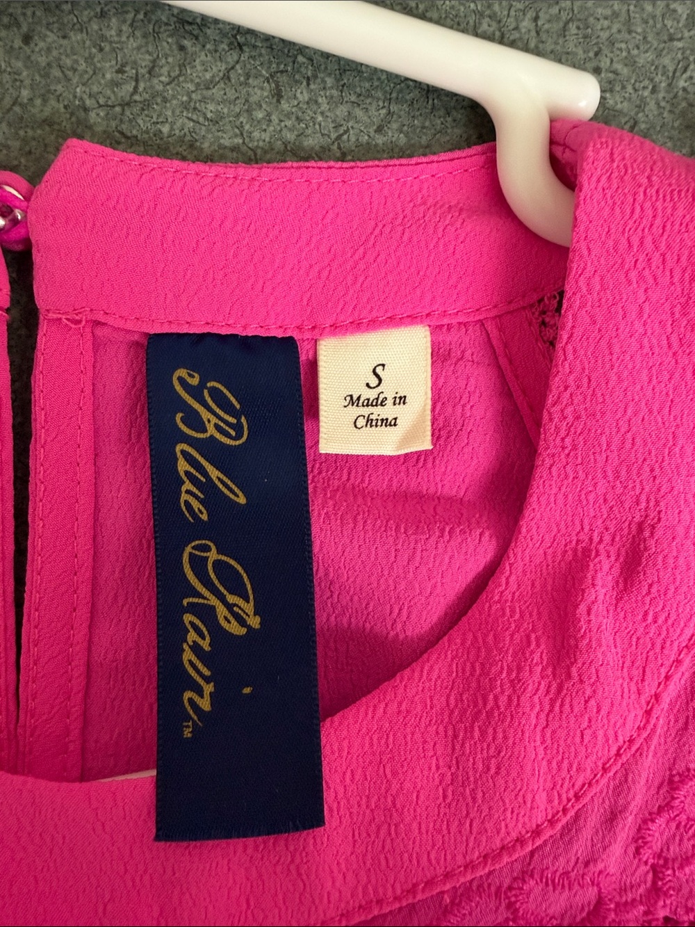 Blue Rain Hot Pink Sleeveless Romper - Picture 3 of 5